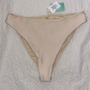 Tilly's Full Tilt Swim Ribbed Textured Bikini Bottoms